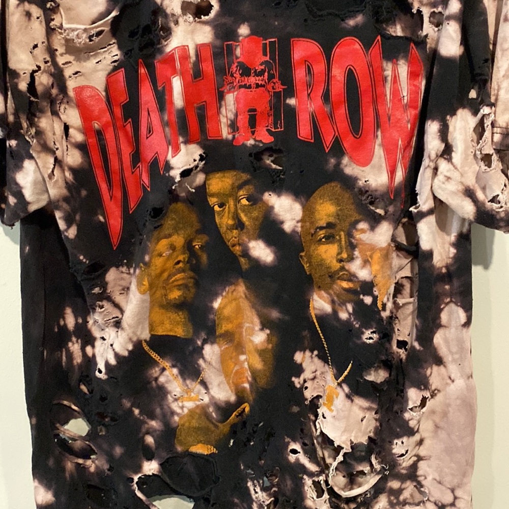 Distressed Death Row Tee - Picture 2 of 2